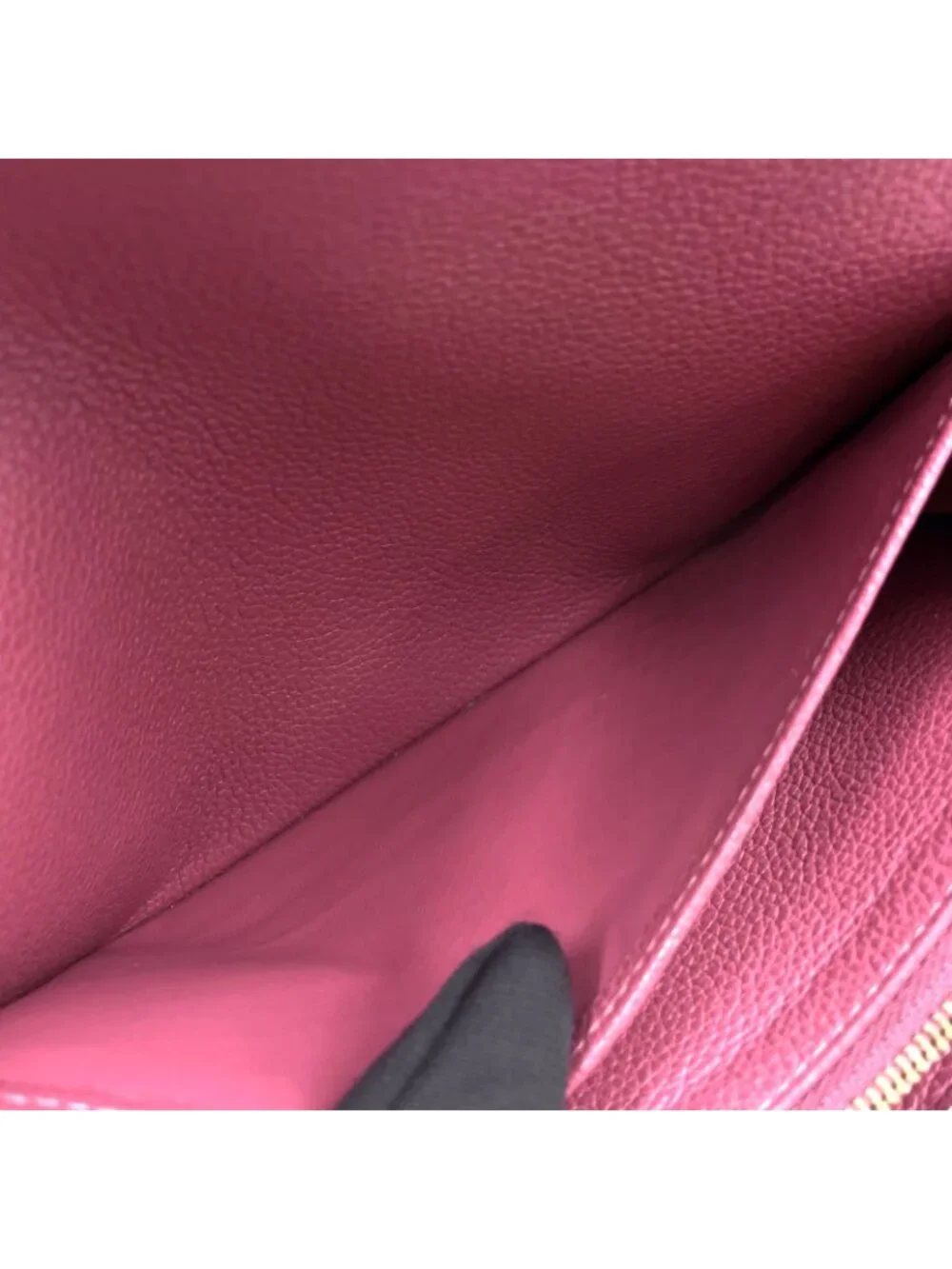 Louis Vuitton Portefeuille Sarah Monogram Empreinte Leather Pink Wallet Gold